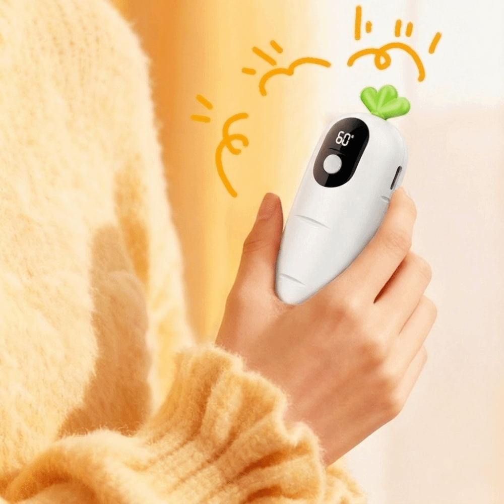 Scaldamani a forma di carota c - Hand Warmer Electric recensione e prezzo