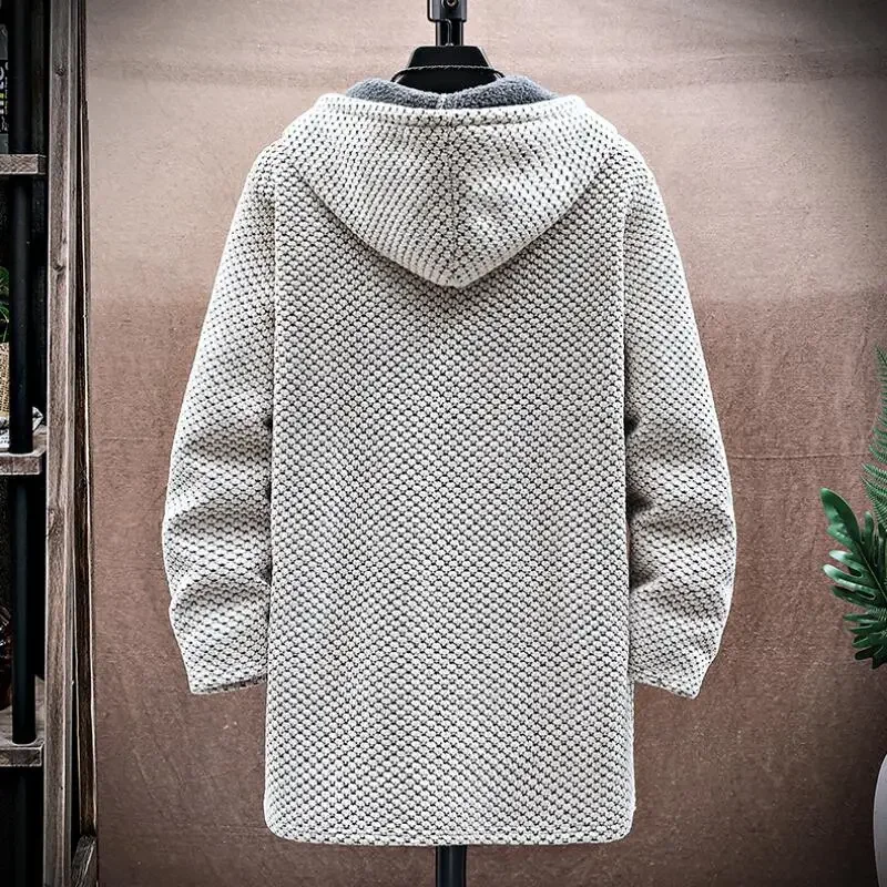 Cardigan da uomo Cappotto lung - Wool Coat Peacoat recensione e prezzo